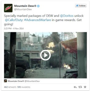 Twitter Videos promocionales ejemplo